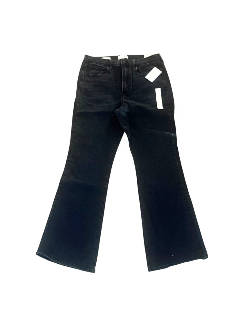 Universal Thread High-Rise Flare Jeans size 12 R - Black Wash - NEW - Picture 1 of 6